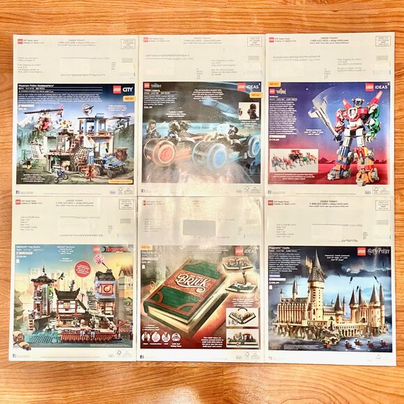 (6) Lego Shop at Home Catalogs Lots 2018 in Hand - Picture 2 of 8